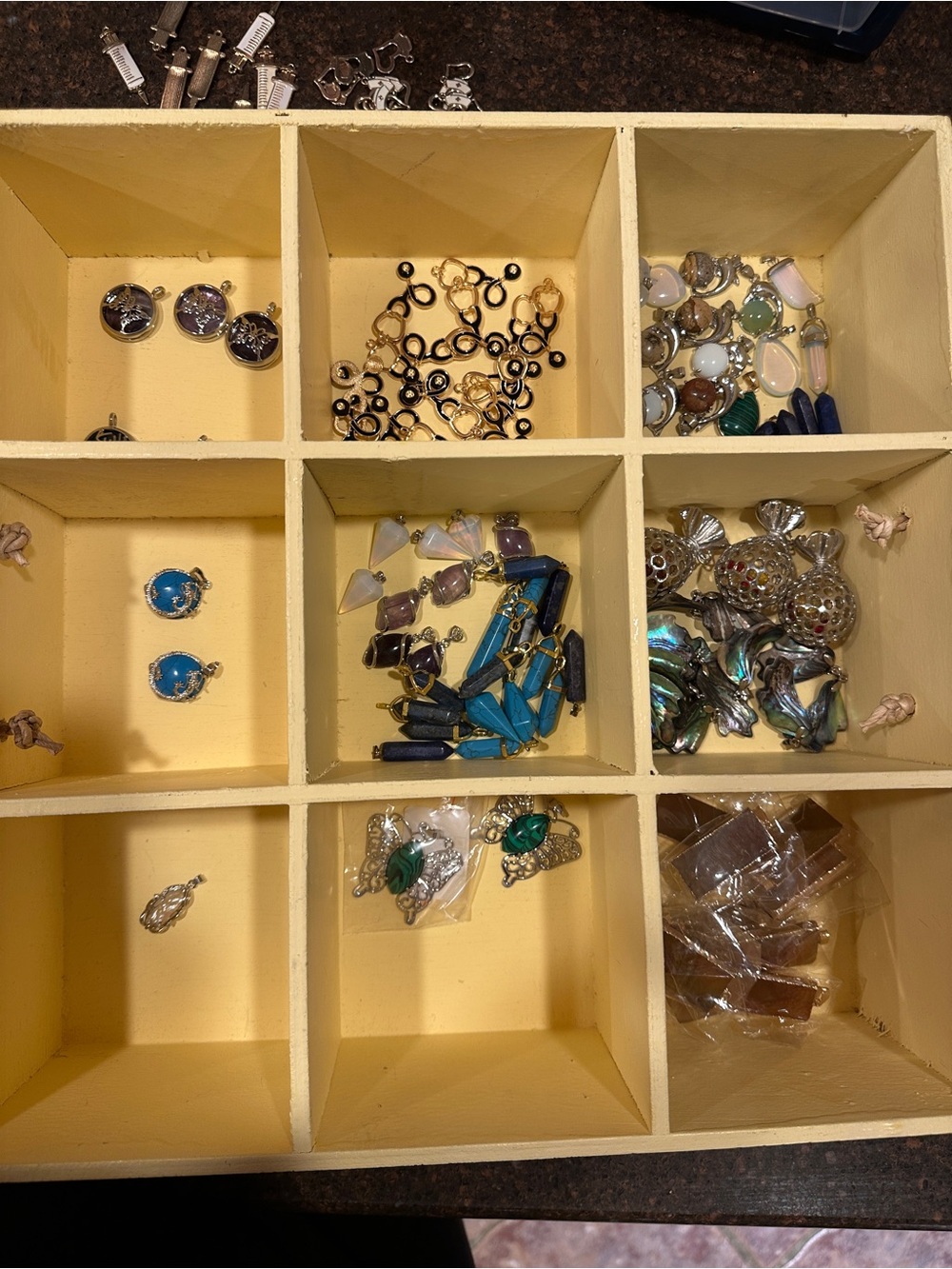 Bulk lot necklace charms